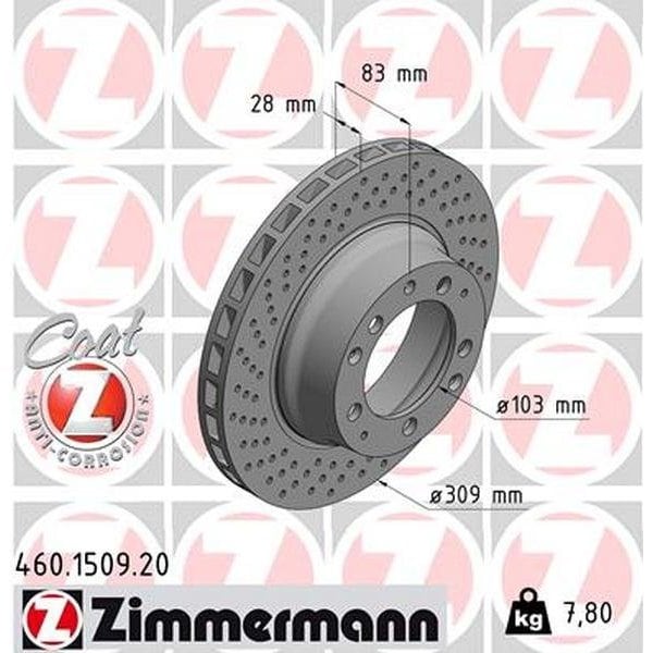 Brake Disc - Standard/Coated,460150920